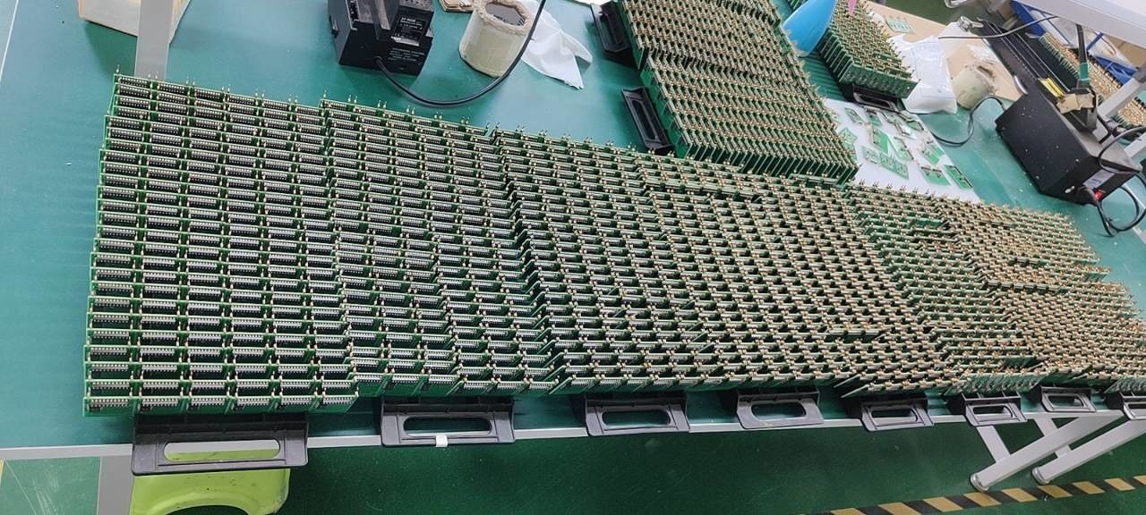 Shenzhen Jutai Comm Co., Ltd. linia produkcyjna producenta