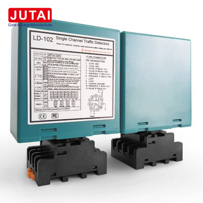 Four Step Switch Selectable 20-80KHz Loop Detector For Gate Barrier