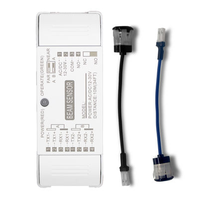 Safety Beams ABS Infrared Sliding Door Sensors With 10m Detection Range