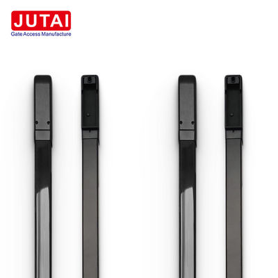 Black Aluminum Alloy Shell Anti Pinch 2m 8 Groups Safety Light Beams Curtain Sensor