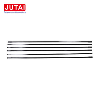 Black Aluminum Alloy Shell Anti Pinch 2m 8 Groups Safety Light Beams Curtain Sensor