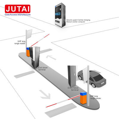 JUTAI Intelligent Parking Lot Ticketing System Entrance/Exit Parking Ticket Management System
