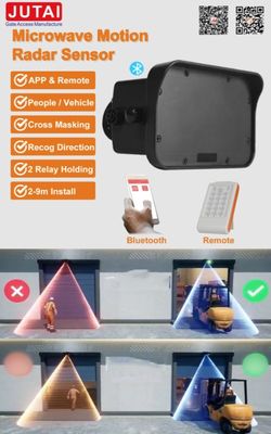 RVP42-7BW Bluetooth APP Setting Motion Sensor Forklift People Distinguish IP65