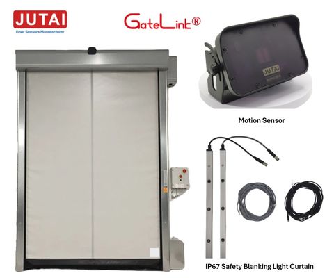 2m IP67 Industrial Safety Light Curtain For Automated Doors With Blanking Function