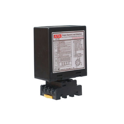 Single Dual Channel Vehicle Loop Detector Adjustable Sensitivity For Parking Gate Traffic System