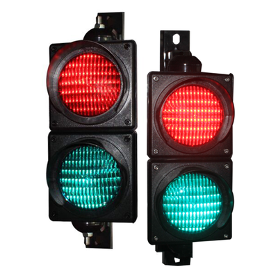 JD112HF-C 100mm Red Green LED Traffic Signal Light with OSRAM High Power LED, Fresnel Lens and IP65 for Parking Barrier Gate and Vehicle Access Control