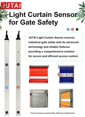 CL20-8L Safety Blanking Light Curtain Sensor 2000mm IP67 Waterproof 8 Infrared Beams