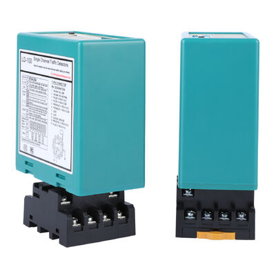LD-100 Single Channel Vehicle Loop Detector z zasięgiem 20-2000μH, 16 poziomami wrażliwości i automatycznym zresetowaniem bram bariery parkingowej