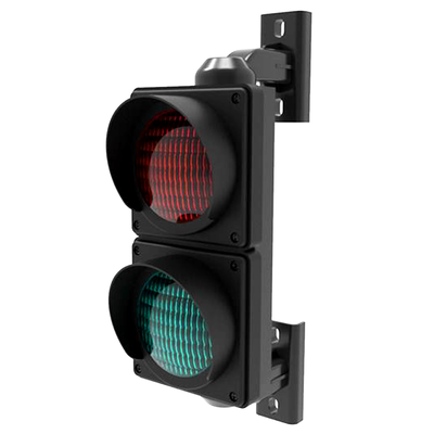 JUTAI JD112HF-C 100mm czerwono-zielone światło sygnalizacyjne LED do bram wjazdowych z ochroną IP65