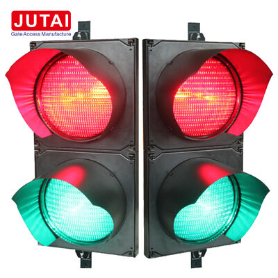 JUTAI JD112HF-C 100mm czerwono-zielone światło sygnalizacyjne LED do bram wjazdowych i kontroli dostępu pojazdów z ochroną IP65