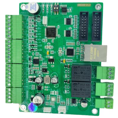 Kontroler wyświetlacza LED do parkowania NED200 z TCP IP MQTT RS485 HUB75 HUB08 przekaźnikiem i nadawaniem głosu