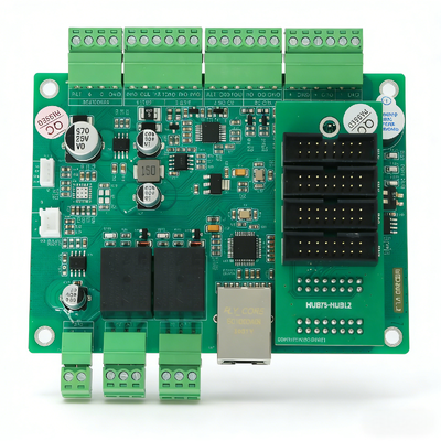 NED200 Wielofunkcyjny kontroler wyświetlacza LED z Ethernet MQTT RS485 RS232 Wiegand Relay HUB75 dla systemów parkingowych